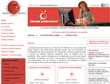 Tablet Screenshot of centrogloriacamara.es